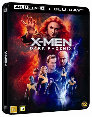 X-Men: Dark Phoenix - Limited Steelbook 4K Ultra HD + Blu-Ray